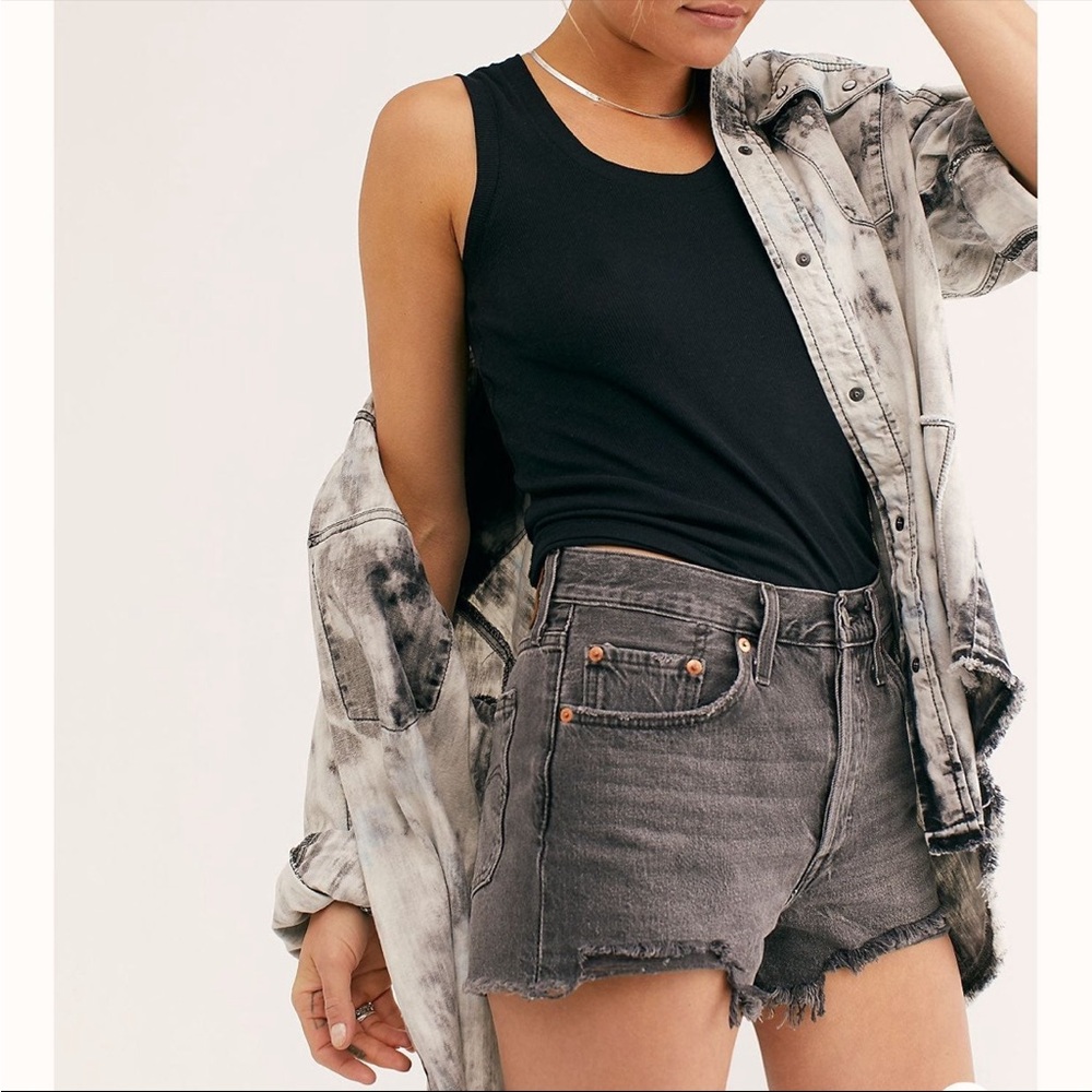 Levi's 501 High-Rise Denim Shorts